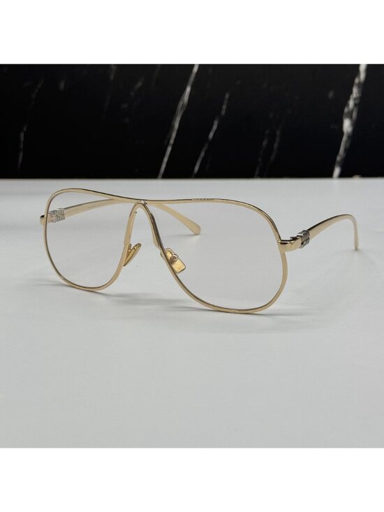 NEW MIU MIU MUA56S 5AK08N SUNGLASSES GOLD WOMEN MU A56S, SMU A56 EYEWEAR main image 11